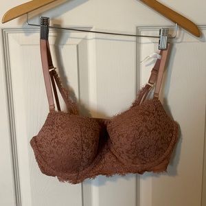 Aerie lightly lined lace balconette bra